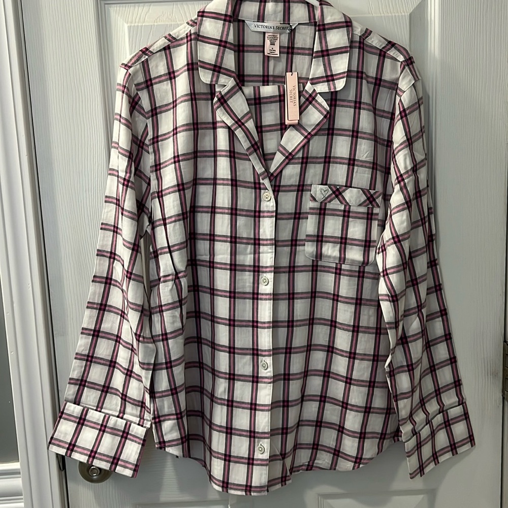 Victoria’s Secret 2 Piece Pajama Set Size Medium